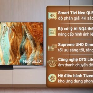 Smart Tivi Neo QLED Samsung AI 4K 55 inch QA55QN70F