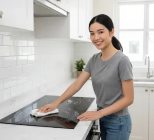 Cách vệ sinh bếp từ đúng cách