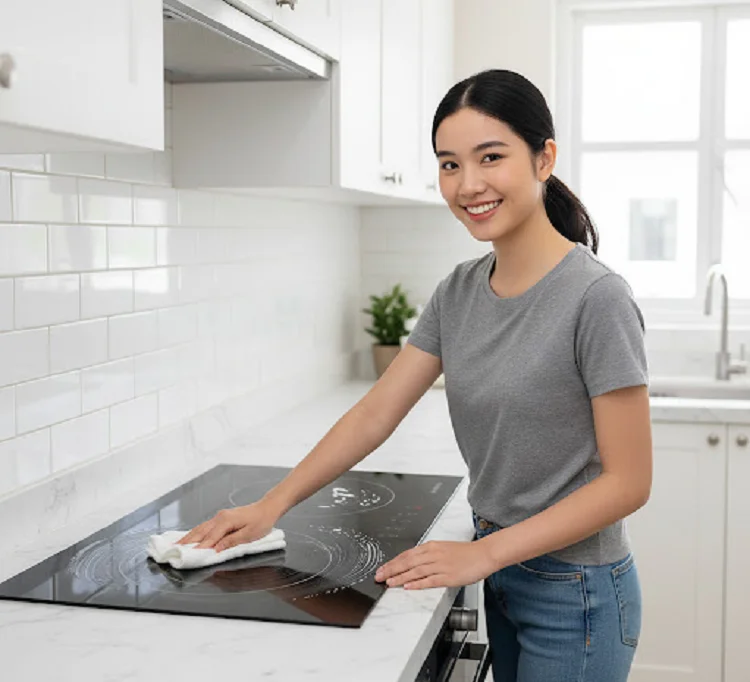Cách vệ sinh bếp từ đúng cách